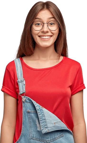 A woman in a red shirt and glasses, associated with the MEP Training Institute.